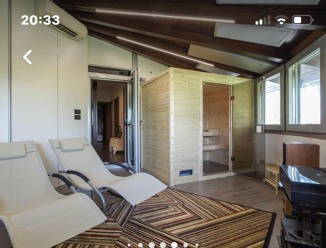 Nifty Intera Villa Con Piscina Relax, Idromassaggio E Sauna Muscletto Buitenkant foto